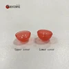 Very Small Mini Tiny 20Pcs 10.7MM 0.42Inch Caliber Empty Plastic Paintball Capsule Toys Round Ball Eggshell 5