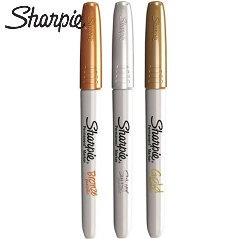 5 шт. Американский маркер Sharpie металлические поздравительные открытки обои знак