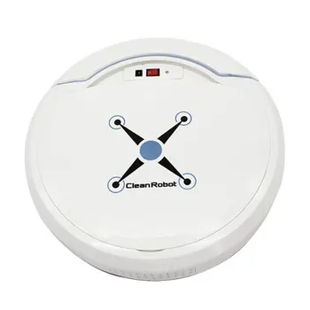 

Light Robot Vacuum Cleaner with Strong Suction and Remote Control Super Quiet Design Ultra-slim Body Touch Switch