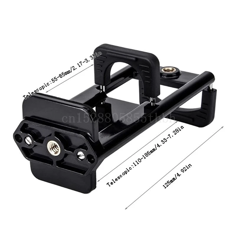 Phone Tripod Flexible Phone Tripod Phone Tripod Mount Phone Clip Mount Phone Clip Bracket Phone Holder Clamp 2In1 Tripod Mount Phone Tablet Holder Clip