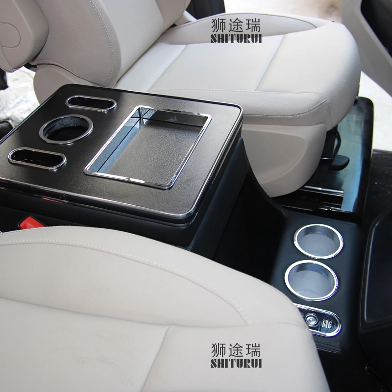  LED Light Armrest Box Central Content Storage Box for Mercedes-Benz Viano Vito W639 2004-2014 Car S - 33062758787