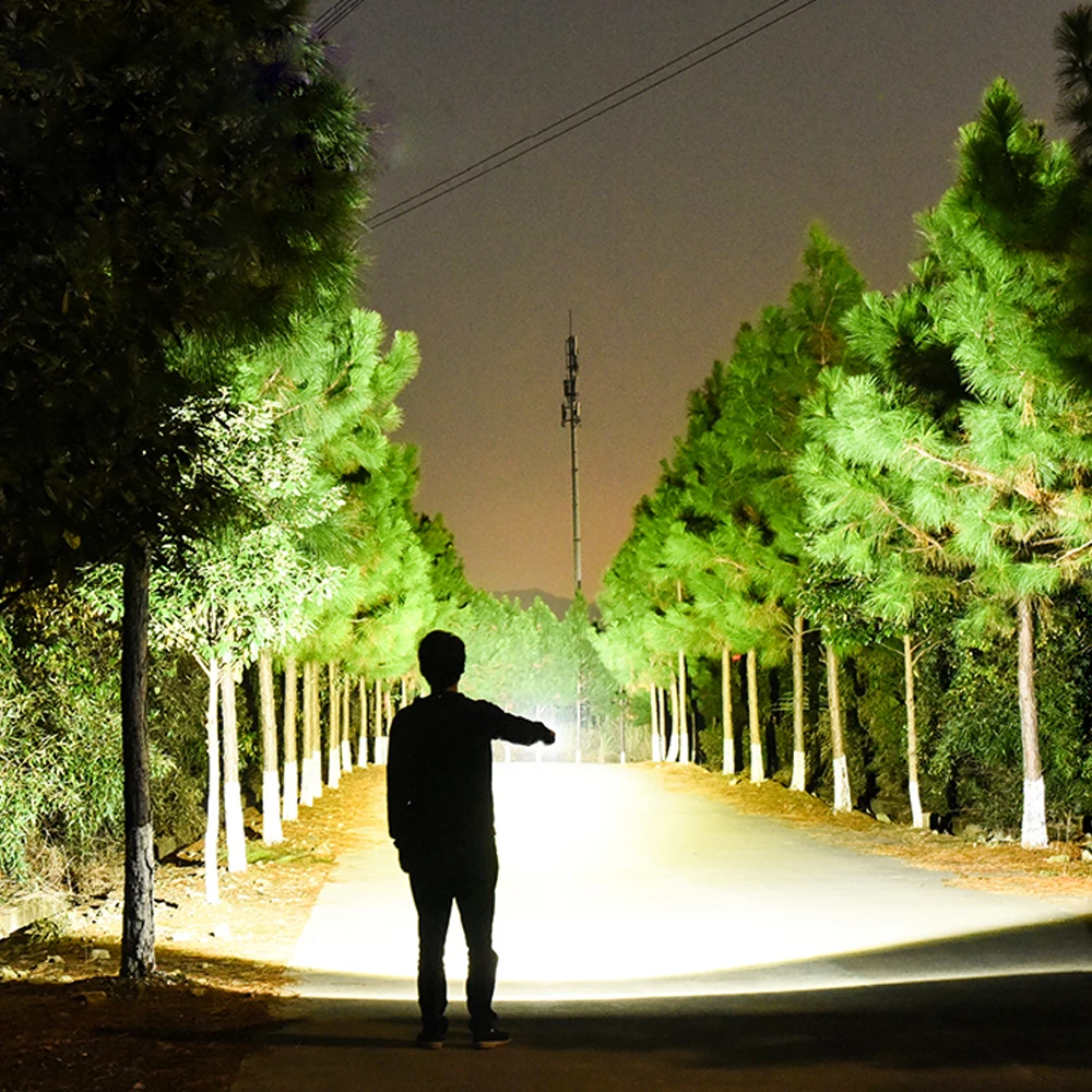 

xhp70 Super bright led flashlight 18650 or 26650 cree xhp70 zoomble torch flashlight usb Rechargeable lampe torche waterproof