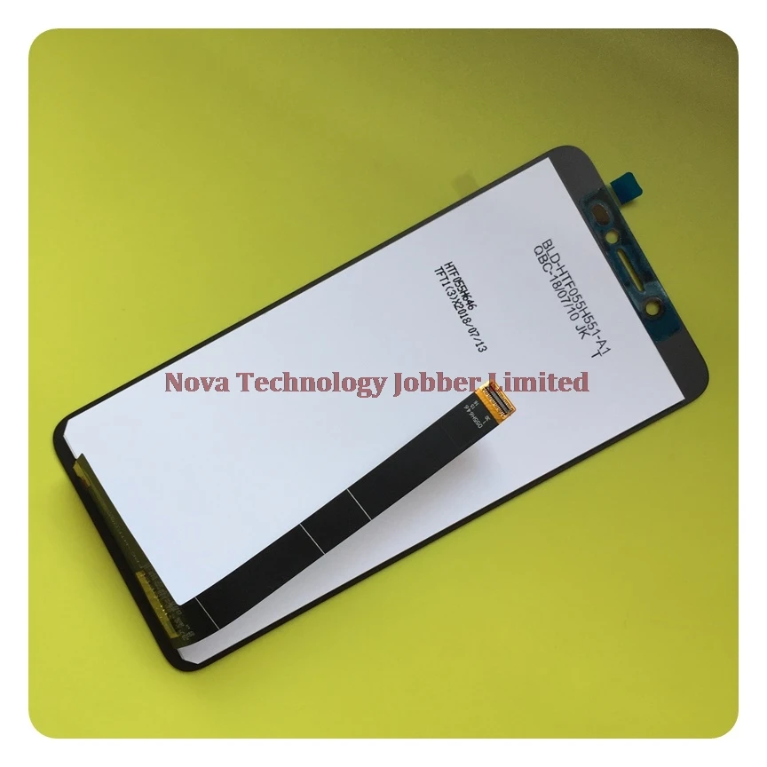 Wyieno Протестировано BQ5514 дигитайзер части панели для BQ BQ-5514G Strike power Touch+ экран ЖК-дисплея в сборе отслеживание 5514L 4G