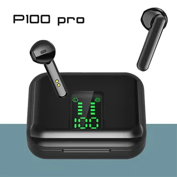 

P100 pro LED Wireless Bluetooth Earphone TWS gamer Earpiece without wired Earbuds ear non-water listener Eardies mobile gaming