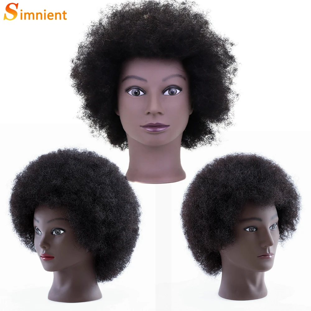 Mannequin Heads African Mannequin Head With Real Hair Afro Heads  Professional Styling Braiding Training Hairart Barber Hairdressing Tools  Wigs 230323 From Mang07, $27.12