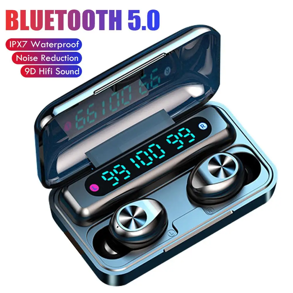 Wireless Mini Earbuds TWS Bluetooth 5 0 Earphones Handsfree Call in Ear Earpiece w Mic Charging Case For Samsung iPhone Huawei