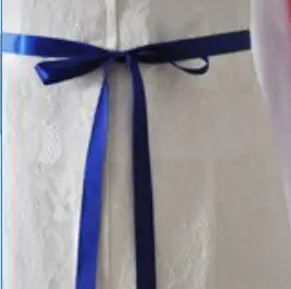 royal blue Модные женские туфли пояса жемчуг Свадебные ремни свадебные туфли с жемчугом и поясом, вышитое бисером, для невесты Ремни пояс-кушак для девочек, вечерние платья - Цвет: royal blue