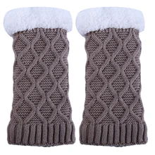 Сезон осень-зима; Модные женские вязаные гетры; короткие сапоги с манжетами; вязаные гетры; зимние теплые гольфы; женские гетры