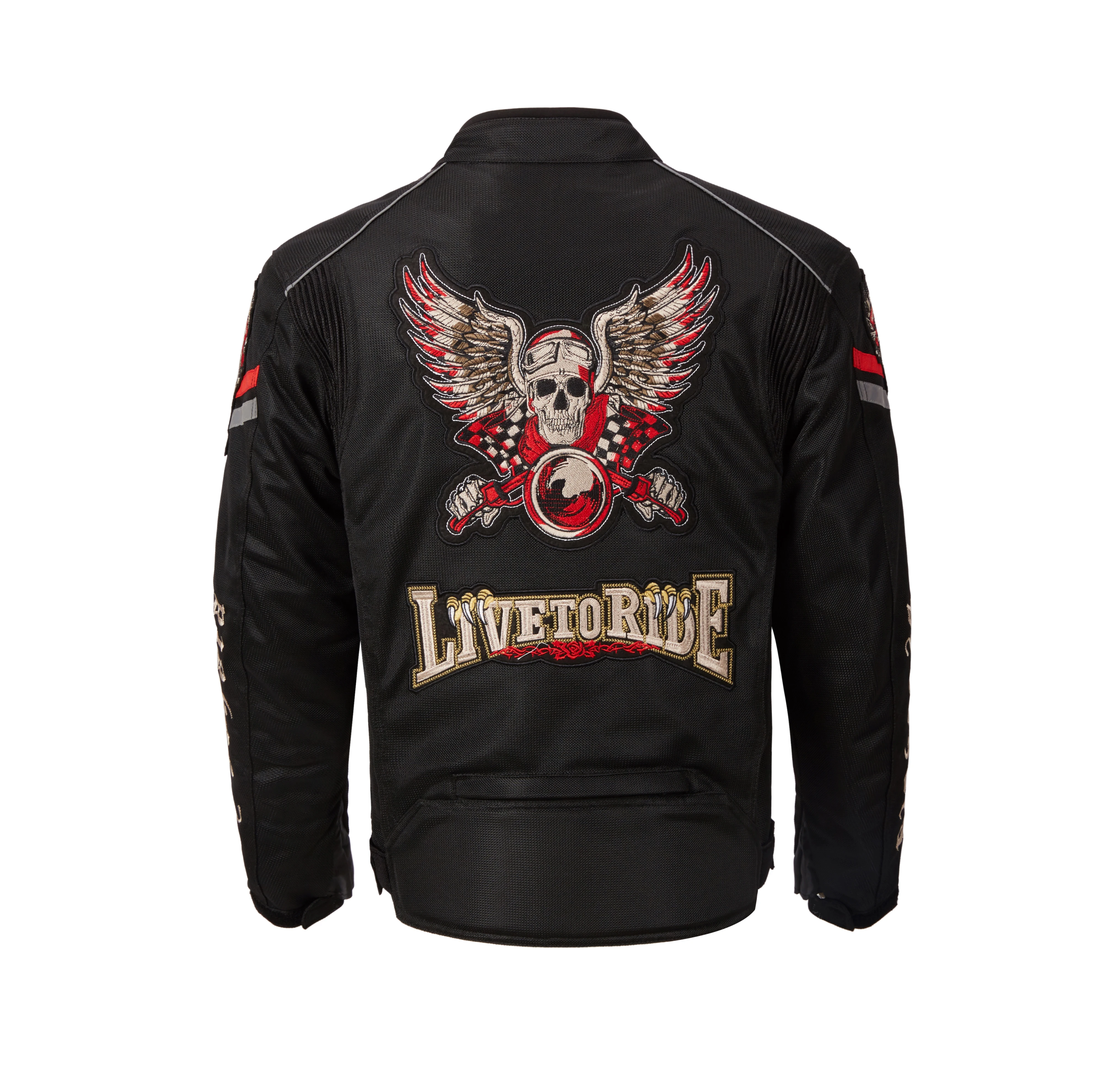 Motorcycle motorcycle clothes summer women's XS size breathable mesh thin men's Retro riding fall proof clothes windproof and wa