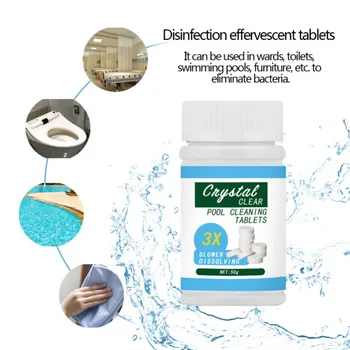 

Automatic Chlorine Chemical Tablet Floating Dispenser For Swimming Pool Spa + Super Powerful Cleaning Maintenance Tablets