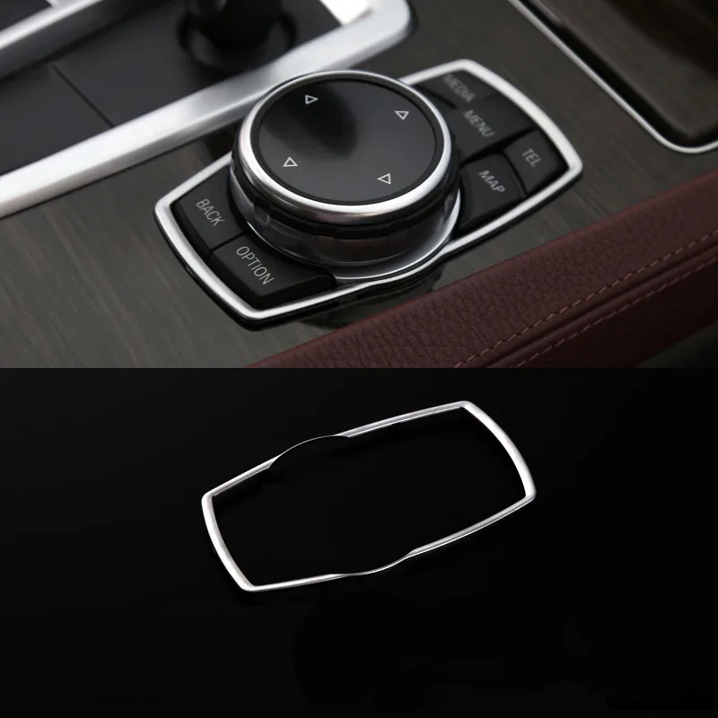 Car-Multimedia-Buttons-Decoration-Cover-Frame-Trim-For-BMW-F25-F26-F06-F07-G38-F15-F16 (4)