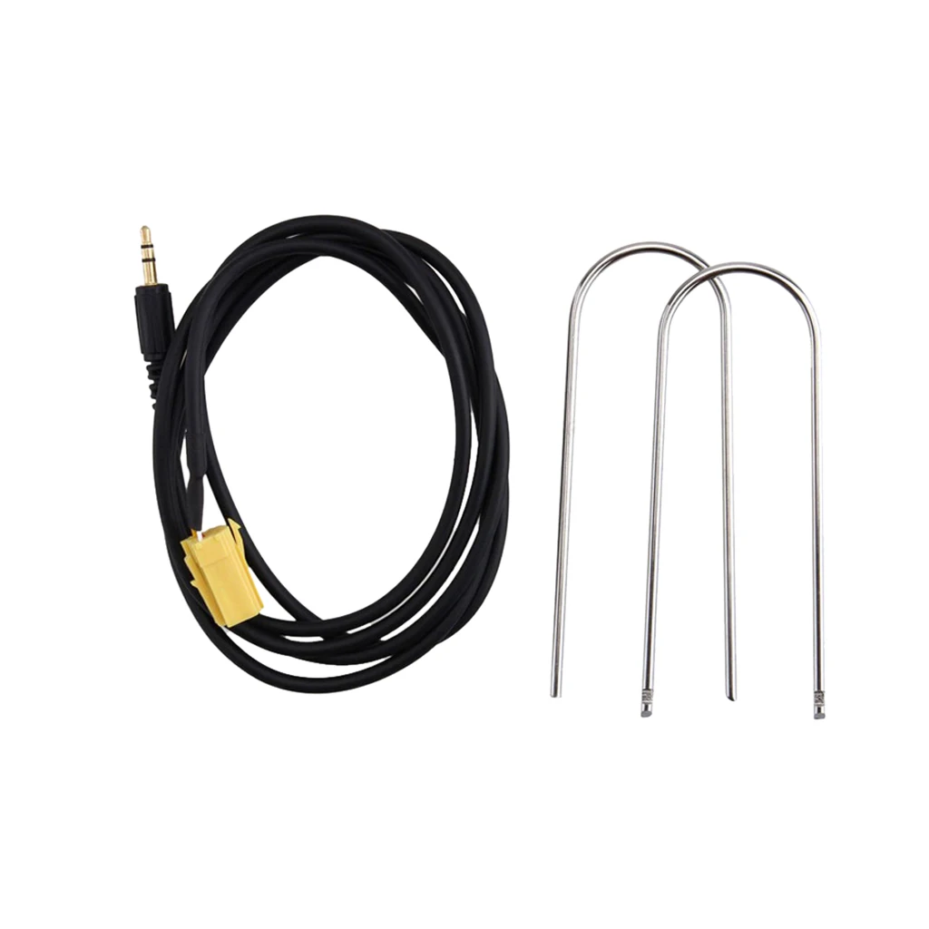 Car 3.5MM AUX Input Adapter Cable for Peugeot 206 207 307 308 Citroen Sega MP3 MP4 Phone 2007 - 2013 2014 2015