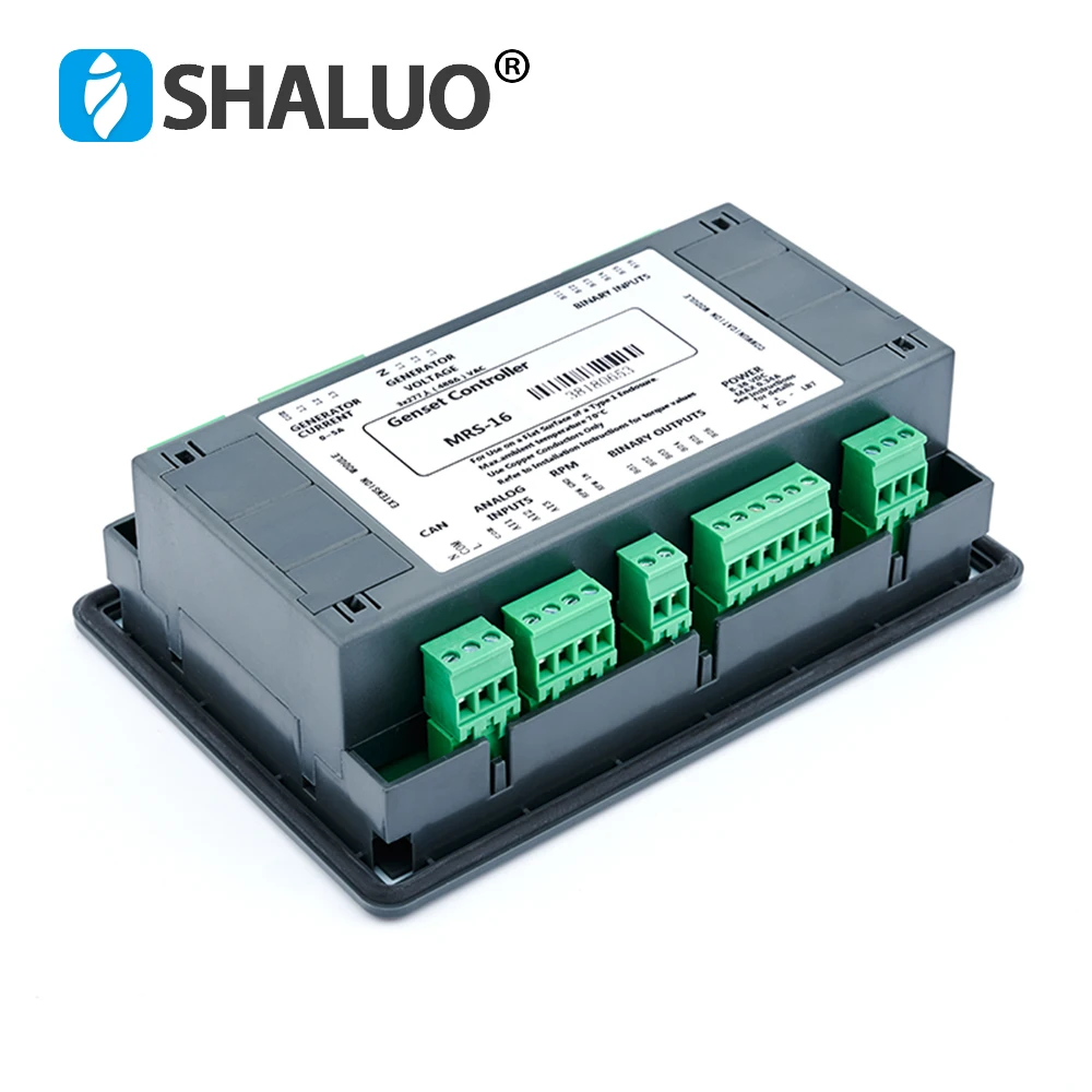 US $150.48 MRS16 MRS16 genset controller auto remote start LCD control protect module panel diesel generator part Compatible With Original