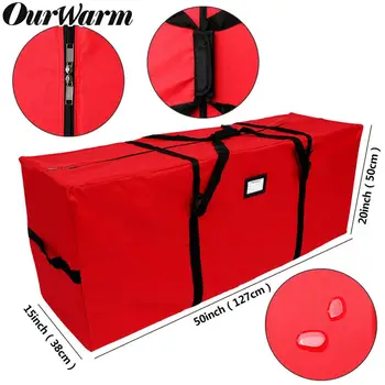

OurWarm Oxford Outdoor Furniture Waterproof Protect Storage Bag Multi-Function Cover Polyester Christmas Tree Blanket Bag