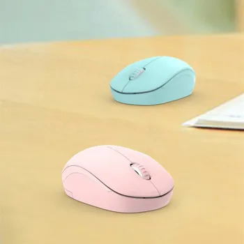 

Portable Slim PC Laptop Optical Mouse Ergonomically Design With USB Receiver 2.4G Wireless Mouse