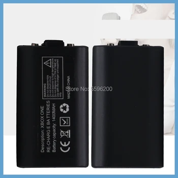 Paquete de batería recargable de polímero de litio para Microsoft XBOX One, 1400mAh, controlador inalámbrico