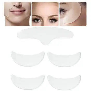 

Anti Wrinkle Pad Set Forehead Neck Wrinkle Remover Care Silicone Patch Forehead Skin Reusable Wrinkle Anti Lifting Pad Set E2L7