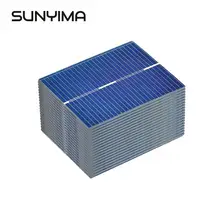 SUNYIMA 100 шт 0,5 в 0,2 Вт поликристаллическая солнечная панель 39*31,2 мм солнечная батарея кремния DIY Солнечное зарядное устройство