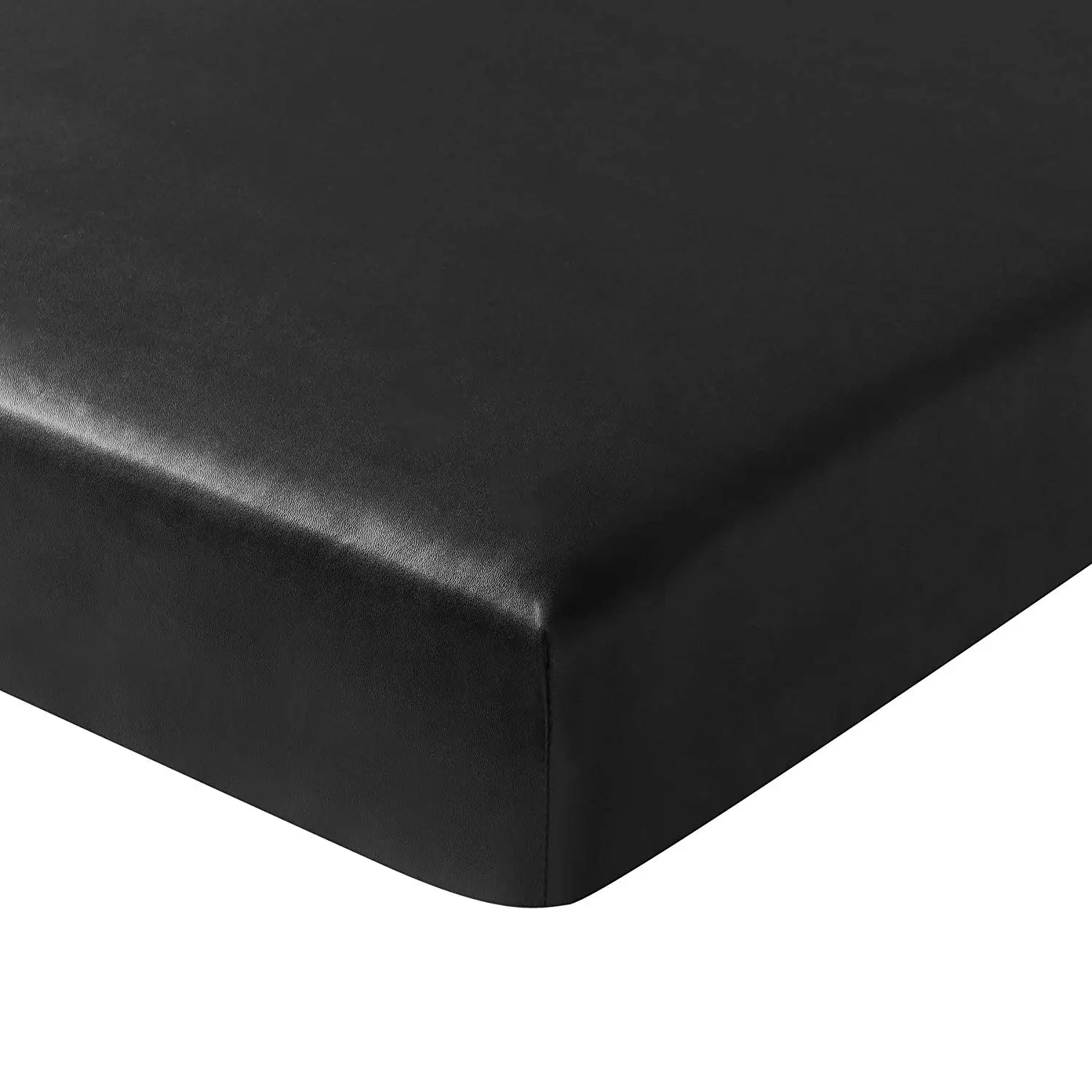 1/2/3/4 местный эластичный из искусственной кожи Водонепроницаемый для диванных подушек, наволочки для подушек, современные серый коричневый, черный чехол для дивана сиденье протектор домашний декор - Цвет: Black