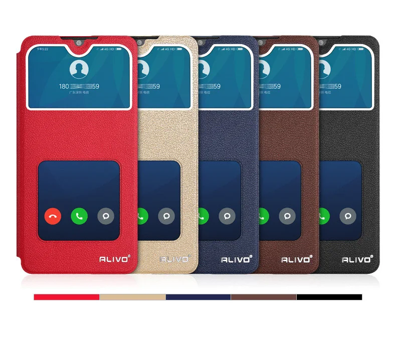 Чехол для Xiaomi Redmi 8 с окошком из искусственной кожи, чехол для Xiaomi Redmi 8A, флип-чехол, Capa Redmi8 Redmi8A 8 A, чехол для телефона Redmi 7 7A