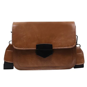 

Handbag Ladies New Fashion Shoulder Bag Wild Fashion Broadband Crossbody Bag Casual Ladies PU Bag Business Bag