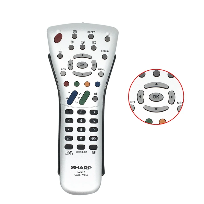 Горячая 3C-Ga387Wjsa умный пульт дистанционного управления для Sharp Lcd Tv Ga085Wjsa Ga406Wjsa Ga438Wjsa