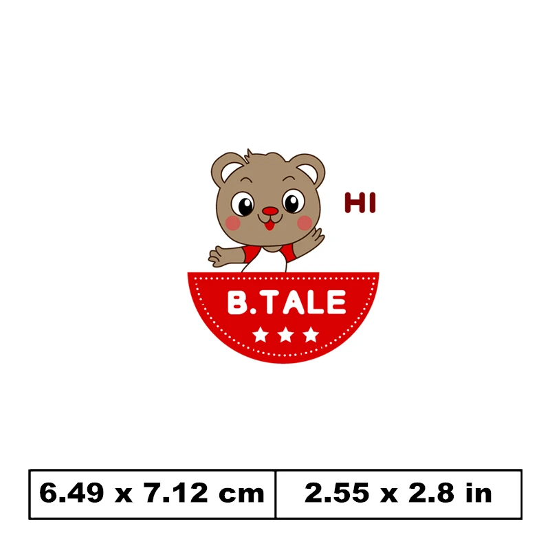 755-X-HIXO Cute Girls Small Animal Dog Cat Patch for Clothing Sticker for Children Boys DIY Patches baby kids T-shirt Heat Transfer Vinyl - Color: 755-X-HIXO