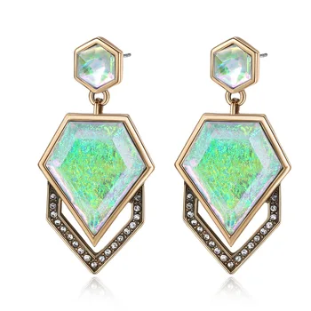 

SCE82 Korean version of retro wind diamond ear nail