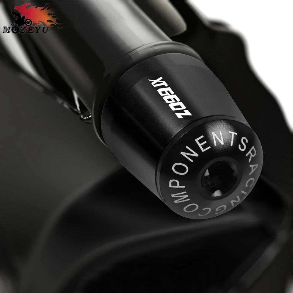 

With XT660Z LOGO Motorcycle 7/8" 22MM Aluminum Handlebar Hand Bar Ends Handle Bar End Grips Cap Perfect For YAMAHA XT660Z xt660z