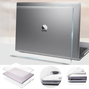 

Laptop Case Shell Sleeve for Huawei MateBook X Pro 13.9 2019/MateBook 13/14/MateBook D 14/MateBook D 15 Clear Laptop Hasp Case