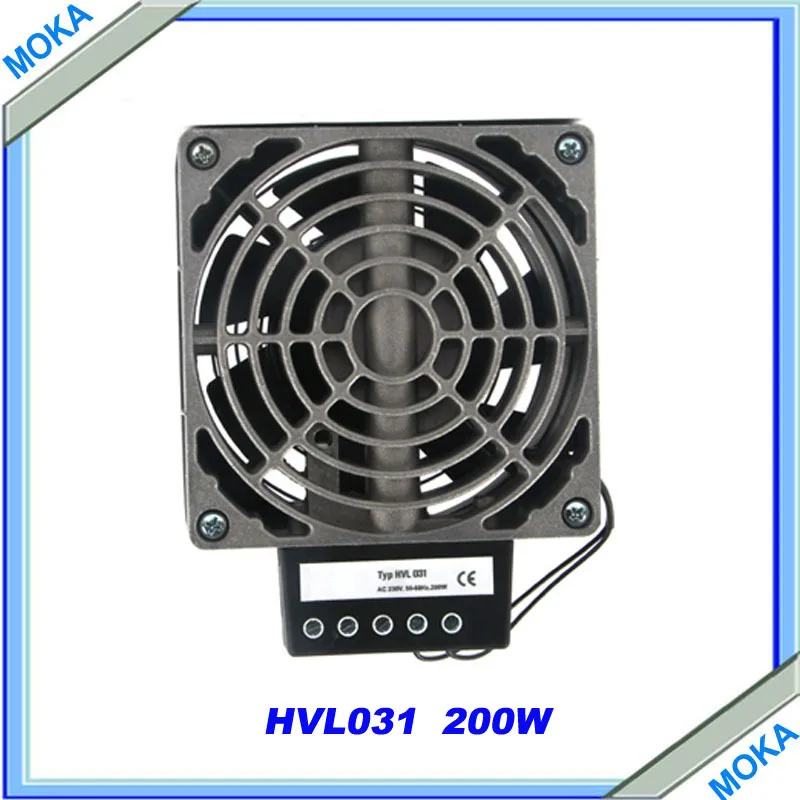 

Free Shipping Quality Product Industrial Electric Cabinet Heater 200w Industrial Fan heater HVL031 Series