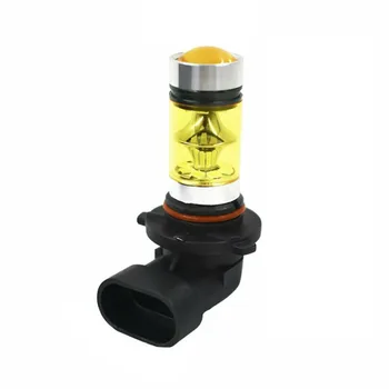 

DC 12V LED Light 360 degree Yellow DRL Car Parts 1 Pair 9006/HB4 3000K