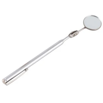 

Extendable 14.5-59.5cm Telescoping Inspection Mirror flexible Car Angle View Pen Round Mirrors manual tool auto parts Hand Tool