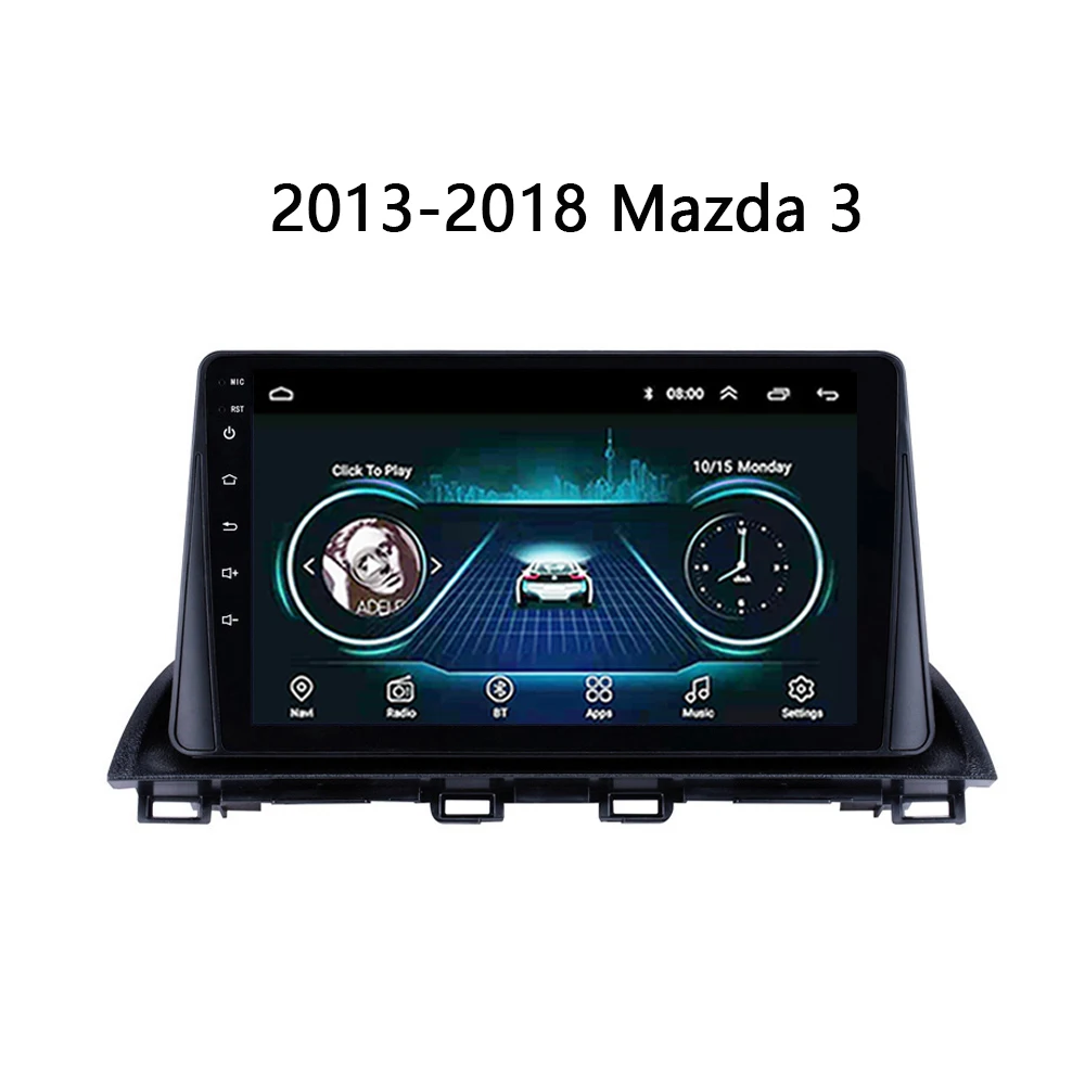 Автомагнитола для Mazda 3 Axela 2013 2014 2018 Android 8 1 9 &quotАвтомобильный GPS мультимедийный