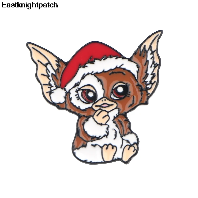 12 шт./лот Gremlins пара мультфильм цинковый сплав галстук булавки футболки значки Сумка Одежда Кепка рюкзак броши для обуви для мужчин или wemen E0987