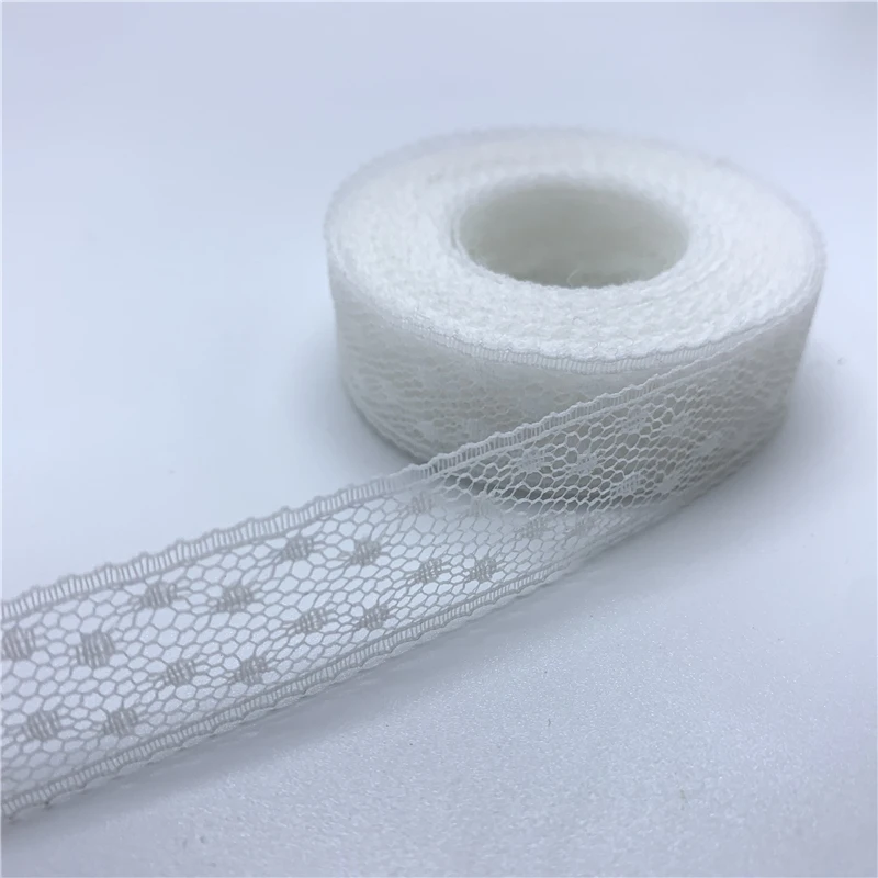 5yards/Lot 15mm Lace Ribbon Embroidered Lace Fabric For Skirt Accessories Trim Decoration Handmade Sewing Fabric lace fabric lace ribbon lace garment accessories lace sewing supplies lace decoration lace accessories lace sewing accessories