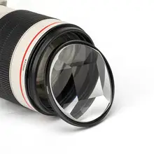 Filtre pour appareil photo portable 77mm, rotatif Variable, nombre de sujets, filtres en verre, prisme, accessoires de photographie