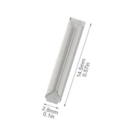 50 PCS GD02 Metal Conductive Fishplates for PECO PIKO BACHMANN HO OO Scale Tracks - Image 2