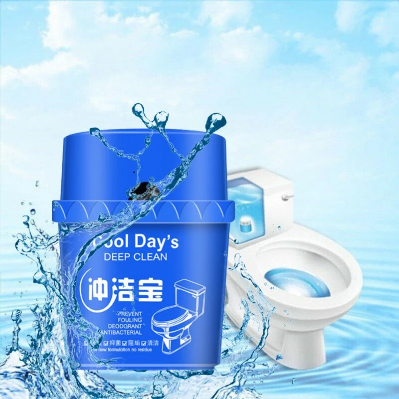 1pc Automatic Toilet Bowl Cleaner Durable Stain Remover Flush Bottled  Helper Blue Bubble 2500 Times Fiushes Bathroom Cistern - Toilet Cleaner -  AliExpress