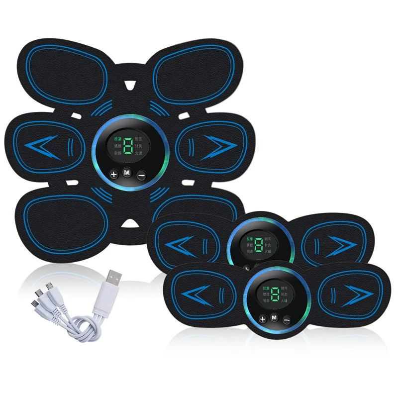 

EMS Abdominal Belt Electrostimulation Vibrating Belt ABS Muscular Hip Trainer Massage Home Gym Fitness Equipment