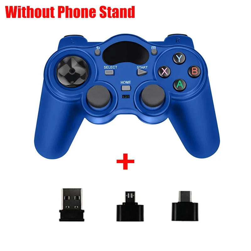 Wireless Gamepad For Android Phone/PC/PS3/TV Box Joystick 2.4G USB Joypad PC Game Controller For Xiaomi Smart Phone 