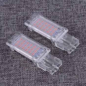 

Car 2Pcs Interior Red 12V 18 LED Footwell Light Lamp fit for VW Golf 5/6 Scirocco Passat CC Polo 6R Seat Ibiza Accessories