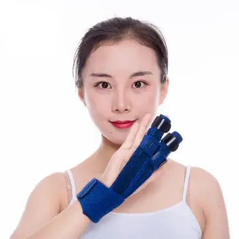 

1PC Finger Splint Adjustable Portable Practical Breathable Finger Support Joint Splint Protective Sleeve Fixing Splint