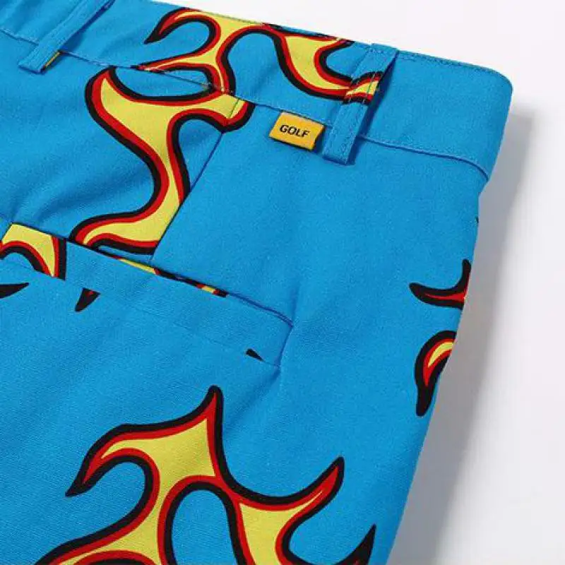 The Creator Crewneck Blue Flame Pants 