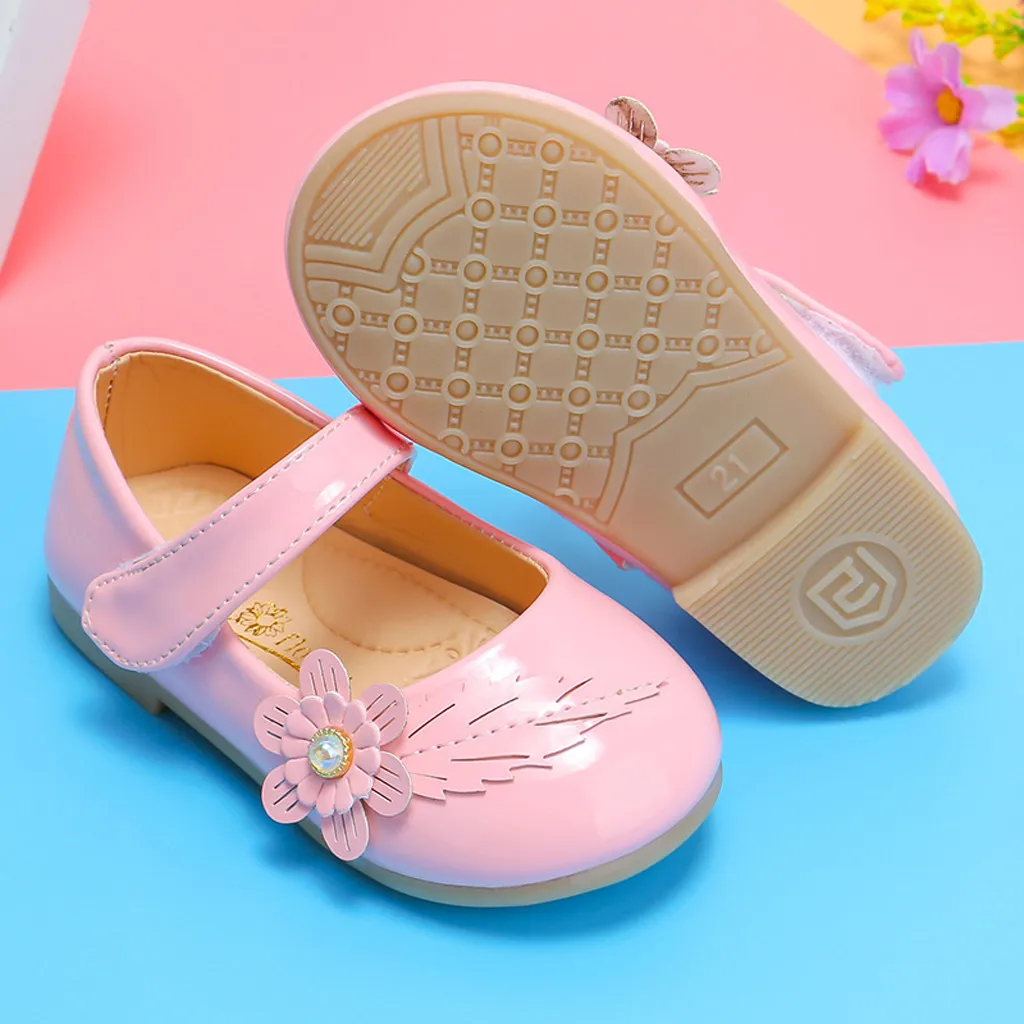 Обувь для малышей младенцев для девочек; Детские тонкие сандалии с цветами; детская танцевальная обувь принцессы для девочек