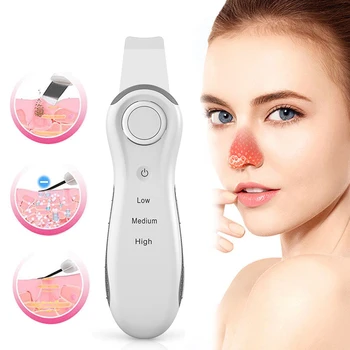 

USB Charging Pore Cleaning Tool Sonic Vibrating Devices Ultrasonic Beauty Apparatus Facial Skin Care Tool Beauty Instrument