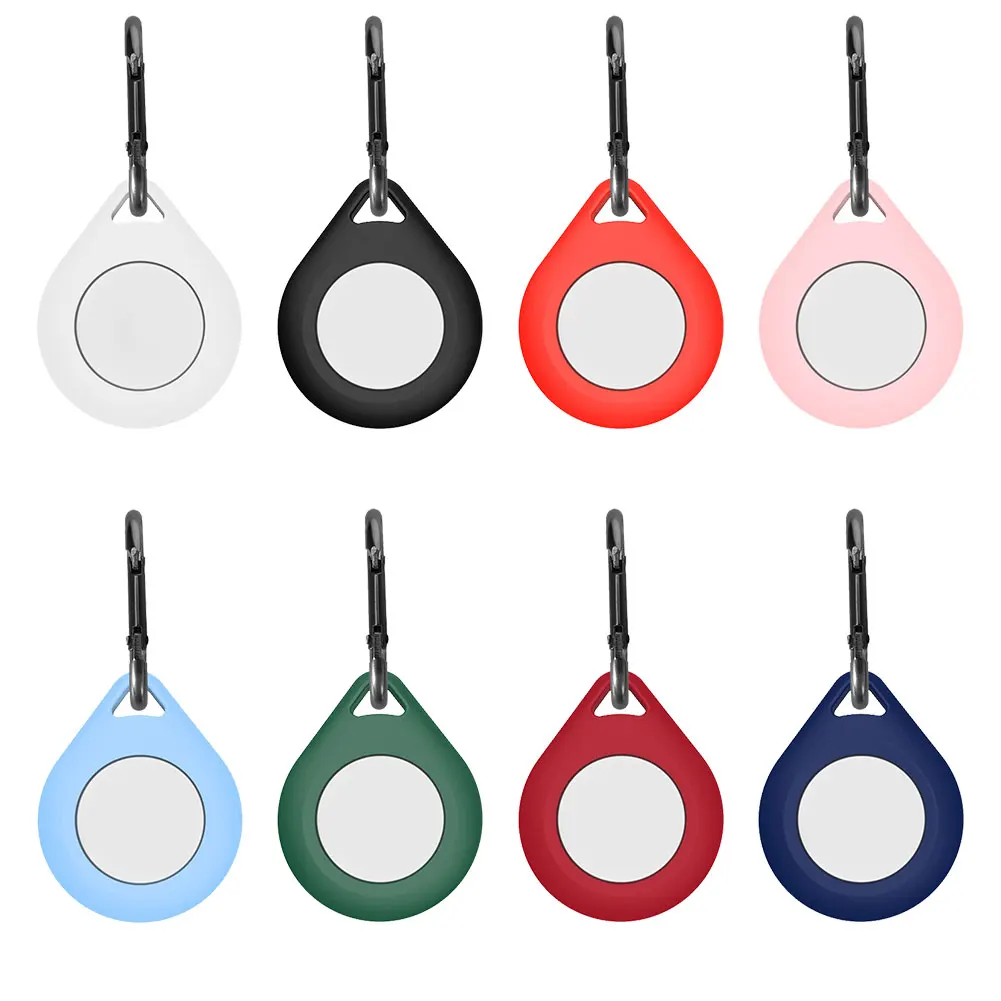 For Apple Airtags Liquid Silicone Protective Sleeve For Apple Locator