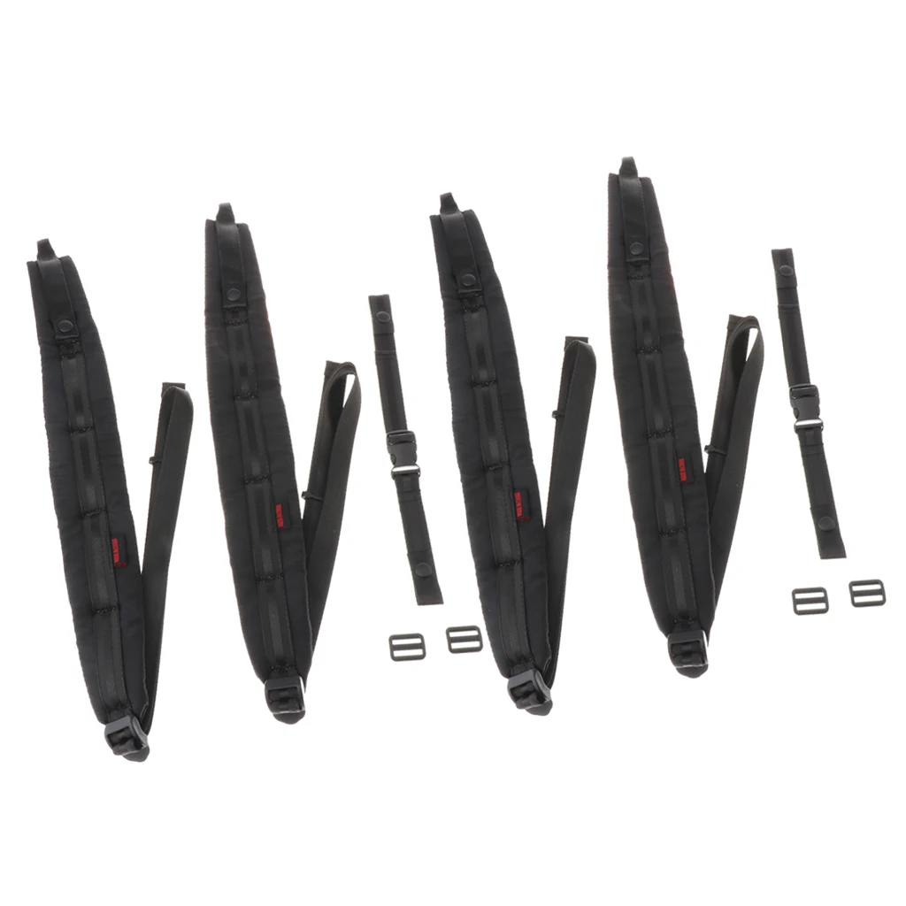 2Pairs 90x7.5cm Accordion Bass Shoulder Strap, Oxford Fabric, Accordion Belt Straps