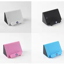 Портативный беспроводной индукционный динамик авто-звуковые колонки подставка для мобильного телефона мини-проигрыватель аудио датчики супер бас громкий динамик