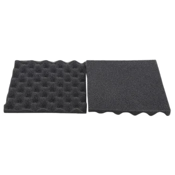 

12 Pack Soundproofing Foam Studio Acoustic Panels Studio Foam Wedges Soundproof Absorption Treatment Panel